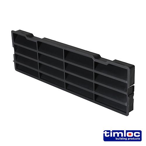 TIMCO Timloc Through-Wall Cavity Sleeve Baffle - Black - 1238 (229 x 76, Bag of 1)