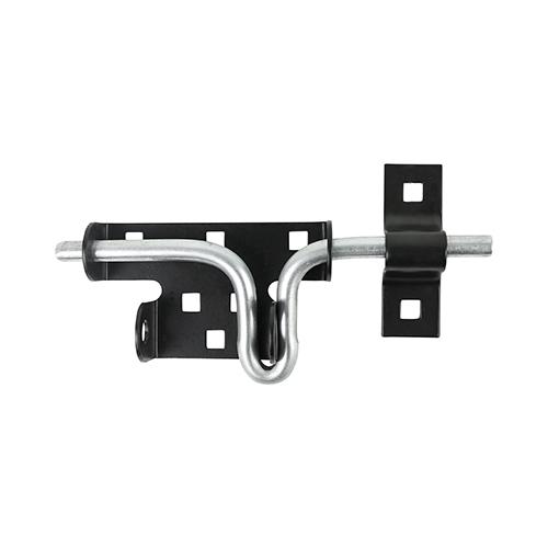 TIMCO Slide Action Padbolt - Black (7 5/16, TIMbag of 1)