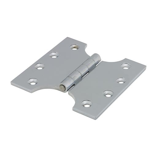 TIMCO Parliament Hinge (488) - Solid Brass - Polished Chrome (102 x 100, Box of 1)