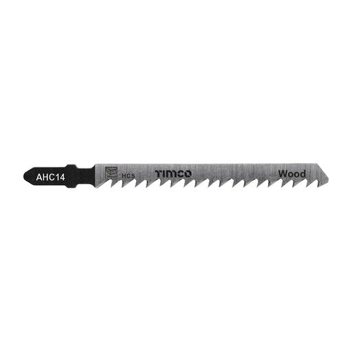 TIMCO Jigsaw Blades - Wood Cutting - Hcs Blades - T101D (Pack of 5)