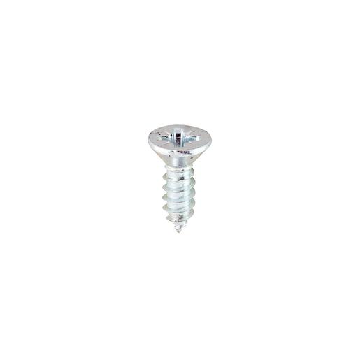 TIMCO Self-Tapping Screws - PZ - Countersunk - Zinc (6 x 1/2, Box of 200)