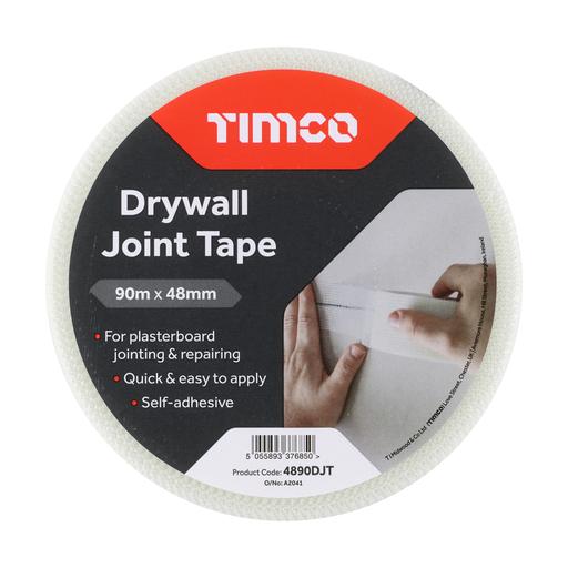 TIMCO Drywall Joint Tape (90m x 48mm, Roll of 1)