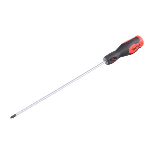 TIMCO Screwdriver - Pozi (PZ1 x 250mm, Clip of 1)