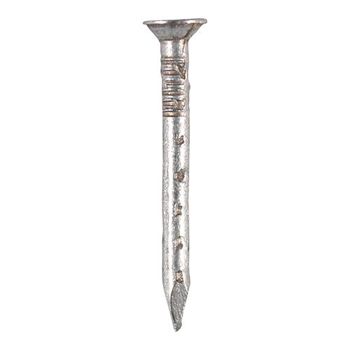 TIMCO Jagged Plasterboard Nails - Galvanised (30 x 2.65, Carton of 25)