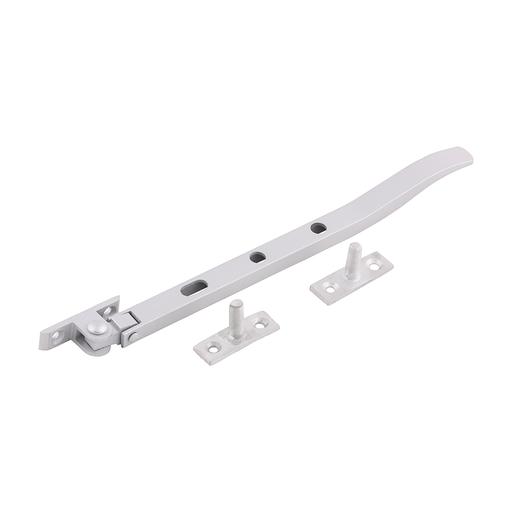 TIMCO Casement Stay - Satin Anodised Aluminium (200mm, TIMpac of 1)