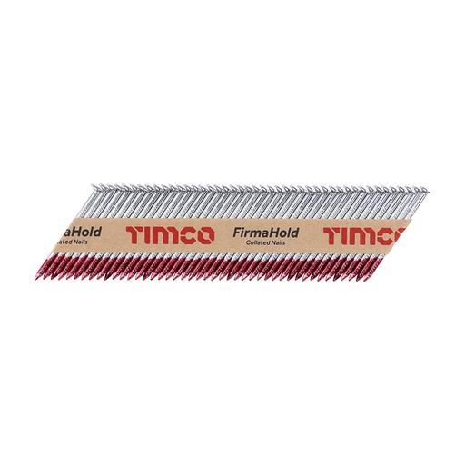 TIMCO Firmahold Collated Clipped Head Nails - Trade Pack - Ring Shank - Firmagalv (2.8 x 50, Box of 3300)