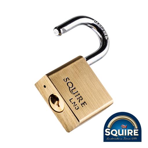 TIMCO Premium Brass Lion Padlock - Ln3 (30mm, Blister Pack of 1)