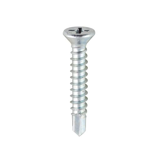 TIMCO Window Fabrication Screws - Countersunk - PH - Self-Tapping - Self-Drilling Point - Zinc (3.9 x 25, Box of 1000)