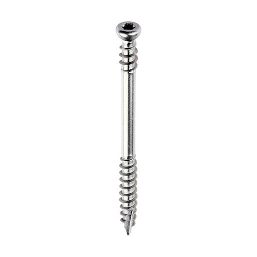 TIMCO C2 Deck-Fix - TX - Cylinder - Single Slash - Stainless Steel (4.5 x 60, Box of 250)