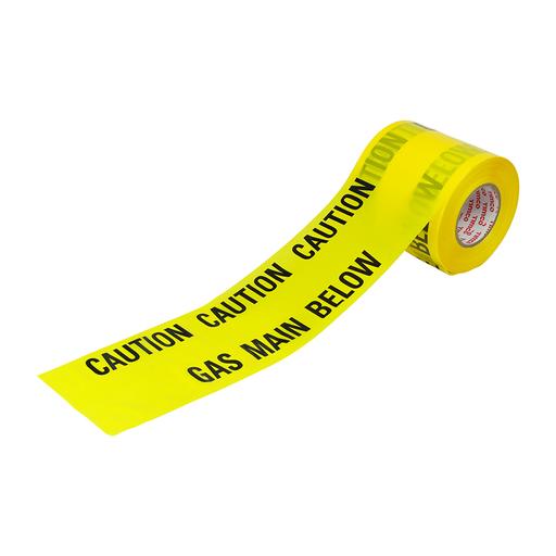 TIMCO Underground Tape - Gas Pipe (365m x 150mm, Roll of 1)