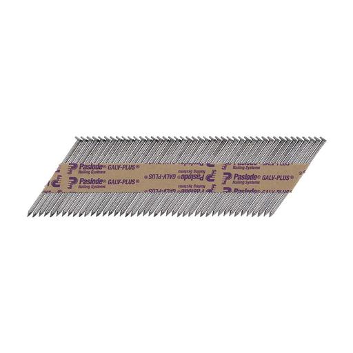 TIMCO Paslode Im350+ Nails & Fuel Cells Trade Pack - Ring Shank - Galvanised + - 141221 (3.1 x 63/2CFC, Box of 2200)