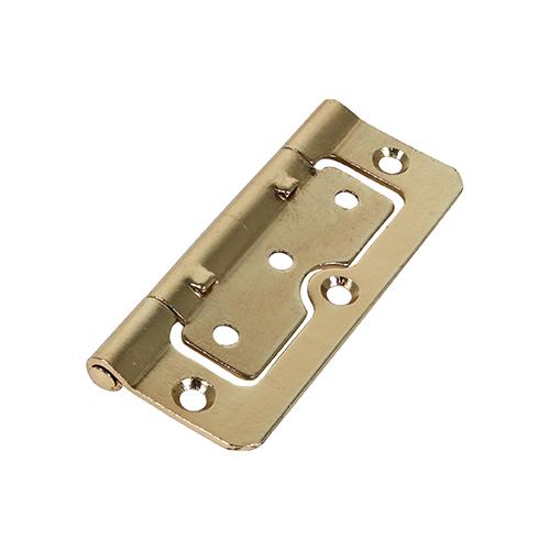 TIMCO Hurlinge - Fixed Pin (104) - Electro Brass (101 x 66, Plain Bag of 1)