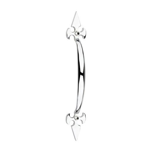 TIMCO Fleur De Lys Pull Handle - Polished Chrome (178mm, Bag of 1)