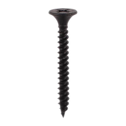 TIMCO Drywall Screws - Fine Thread - PH - Bugle - Black (3.5 x 42, TIMbag of 320)
