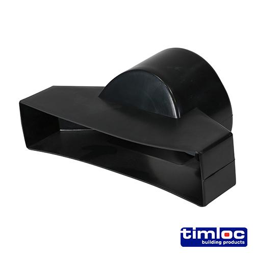 TIMCO Timloc Underfloor Vent - Duct Adaptor - 1205 (To suit 110mm, Unit of 1)