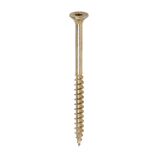 TIMCO C2 Clamp-Fix - TX - Double Countersunk With Ribs - Twin-Cut - Yellow (5.0 x 70, Box of 200)