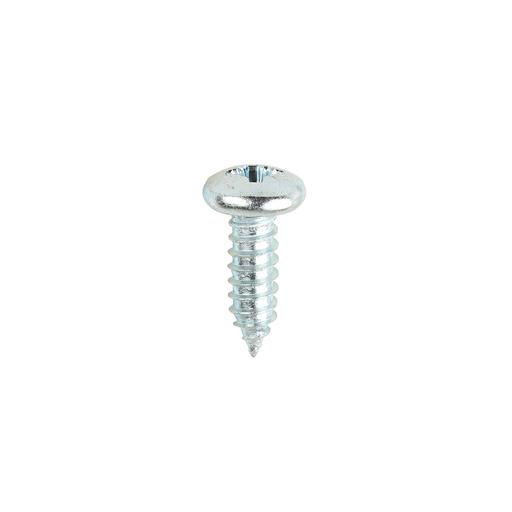 TIMCO Metal Tapping Screws - PZ - Pan - Self-Tapping - Zinc (14 x 3/4, Box of 200)