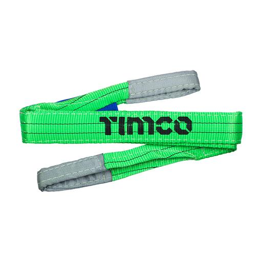 TIMCO Lifting Sling 2000Kg / 2 Tonnes (2m x 60mm, Bag of 1)