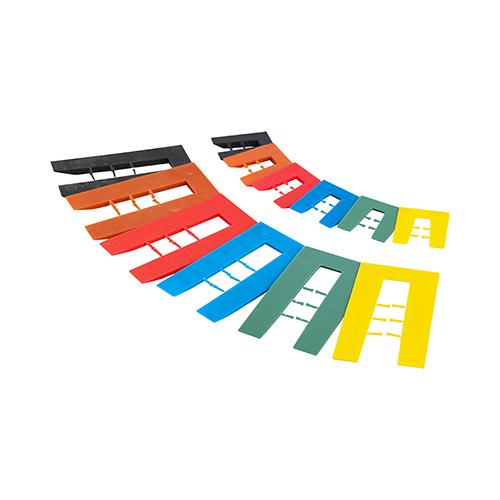 TIMCO Assorted Horseshoe Shims (1.0 - 6.0mm, Tub of 400)