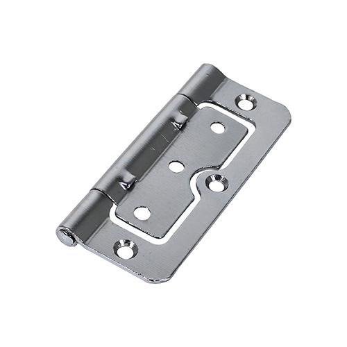 TIMCO Hurlinge - Fixed Pin (104) - Polished Chrome (101 x 66, Plain Bag of 1)