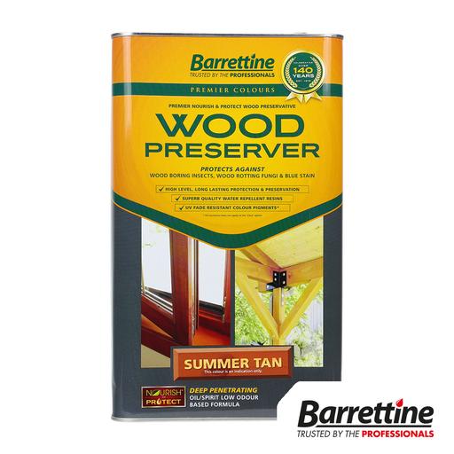 TIMCO Wood Preserver - Summer Tan (5L, Tin of 1)