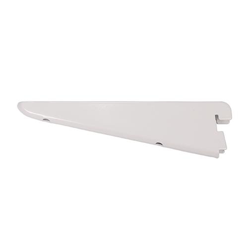 TIMCO Twin Slot Shelf Bracket - White (170mm, Unit of 1)