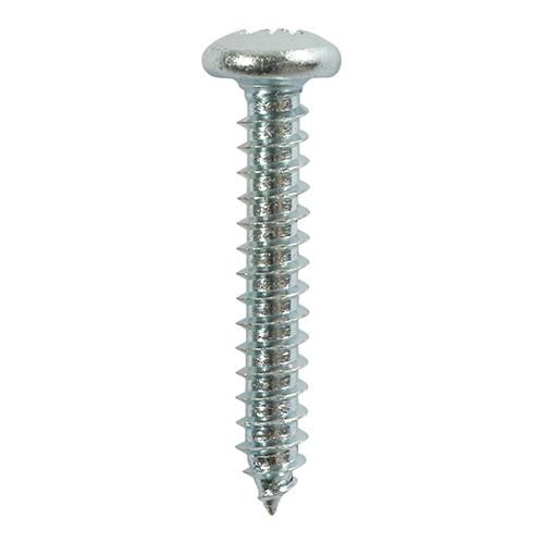 TIMCO Self-Tapping Screws - PZ - Pan - Zinc (6 x 3/8, TIMpac of 25)