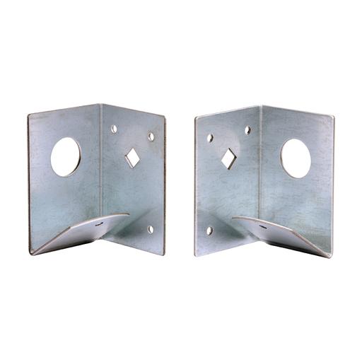 TIMCO Arris Rail Support Brackets - Galvanised (90 x 60 x 60, Unit of 1)