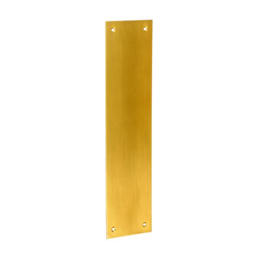 TIMCO Finger Plate - Polished Brass (305 x 76, TIMbag of 1)