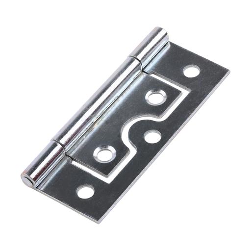 TIMCO Flush Hinge (105) - Zinc (63 x 37, Plain Bag of 1)