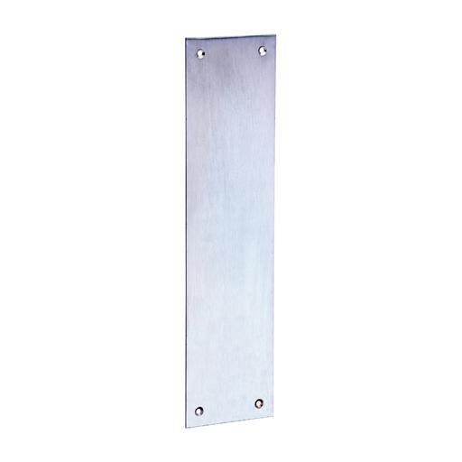 TIMCO Finger Plate - Satin Chrome (305 x 76, TIMbag of 1)