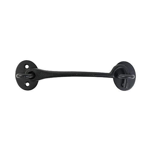 TIMCO Cabin Hooks - Black (6, TIMpac of 1)
