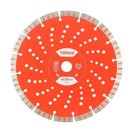 TIMCO Trade Diamond Blade - Segmented (230 x 22.2, Box of 1)