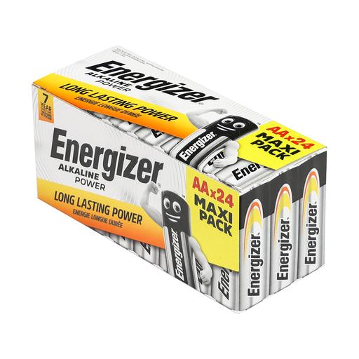 TIMCO Energizer Alkaline Power Battery - Value Home Pack (AA, Pack of 24)