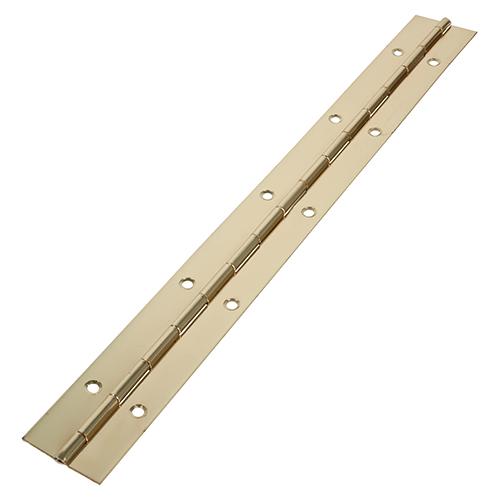 TIMCO Piano Hinge - Electro Brass (1800 x 32, Tube of 1)