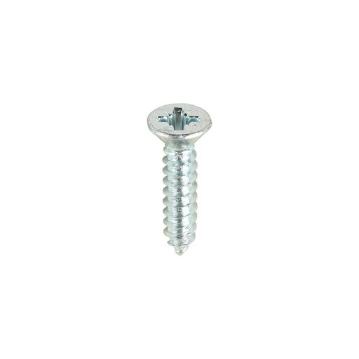 TIMCO Self-Tapping Screws - PZ - Countersunk - Zinc (8 x 3/4, Box of 200)