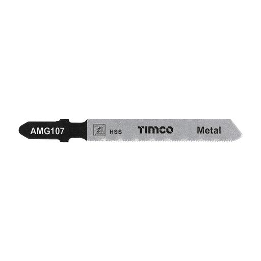 TIMCO Jigsaw Blades - Metal Cutting - HSS Blades - T118G (Pack of 5)