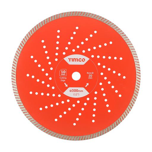 TIMCO Trade Diamond Blade - Continuous (300 x 20.0, Box of 1)