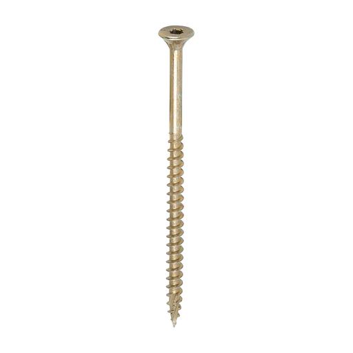 TIMCO C2 Clamp-Fix - TX - Double Countersunk With Ribs - Twin-Cut - Yellow (5.0 x 90, Box of 100)