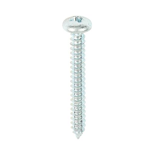 TIMCO Self-Tapping Screws - PZ - Pan - Zinc (10 x 1 1/2, Box of 200)