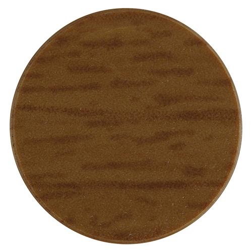 TIMCO Self-Adhesive Cover Caps - Natural Walnut (13mm, Pack of 112)