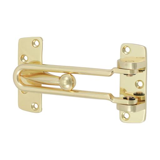 TIMCO Door Restrictor - Electro Brass (107mm, Bag of 1)