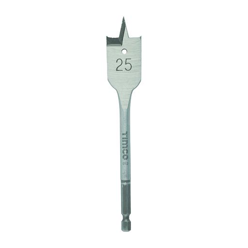 TIMCO Flat Wood Bit (25.0 x 152, Blister Pack of 1)