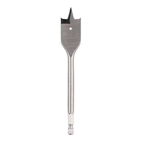 TIMCO Long Flat Wood Bit (25.0 x 400, Blister Pack of 1)