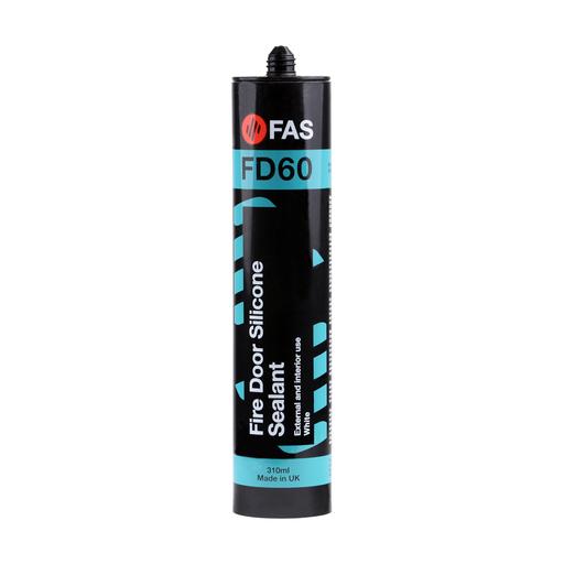 TIMCO Fire Door Silicone Sealant - White (310ml, Cartridge of 1)