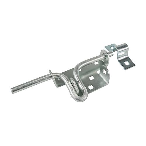 TIMCO Slide Action Padbolt - Zinc (7 5/16, Plain Bag of 1)