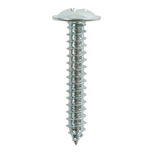 TIMCO Self-Tapping Screws - PZ - Flange Head - Zinc (8 x 3/4, TIMpac of 14)
