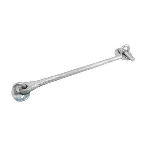 TIMCO Cabin Hooks - Hot Dipped Galvanised (10, Plain Bag of 1)
