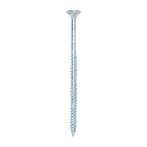TIMCO Twin-Threaded Woodscrews - PZ - Double Countersunk - Zinc (12 x 4, TIMpac of 4)