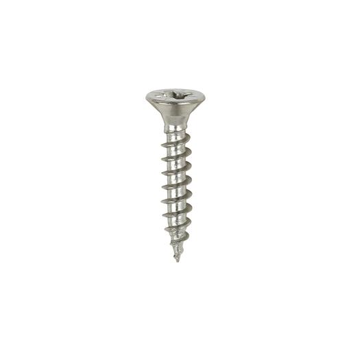TIMCO Classic Multi-Purpose Screws - PZ - Double Countersunk - A4 Stainless Steel (3.5 x 20, Box of 200)